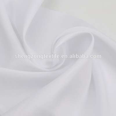 white double brushed poly satin fabricfor print Polyester sublimation fabrics/textiles